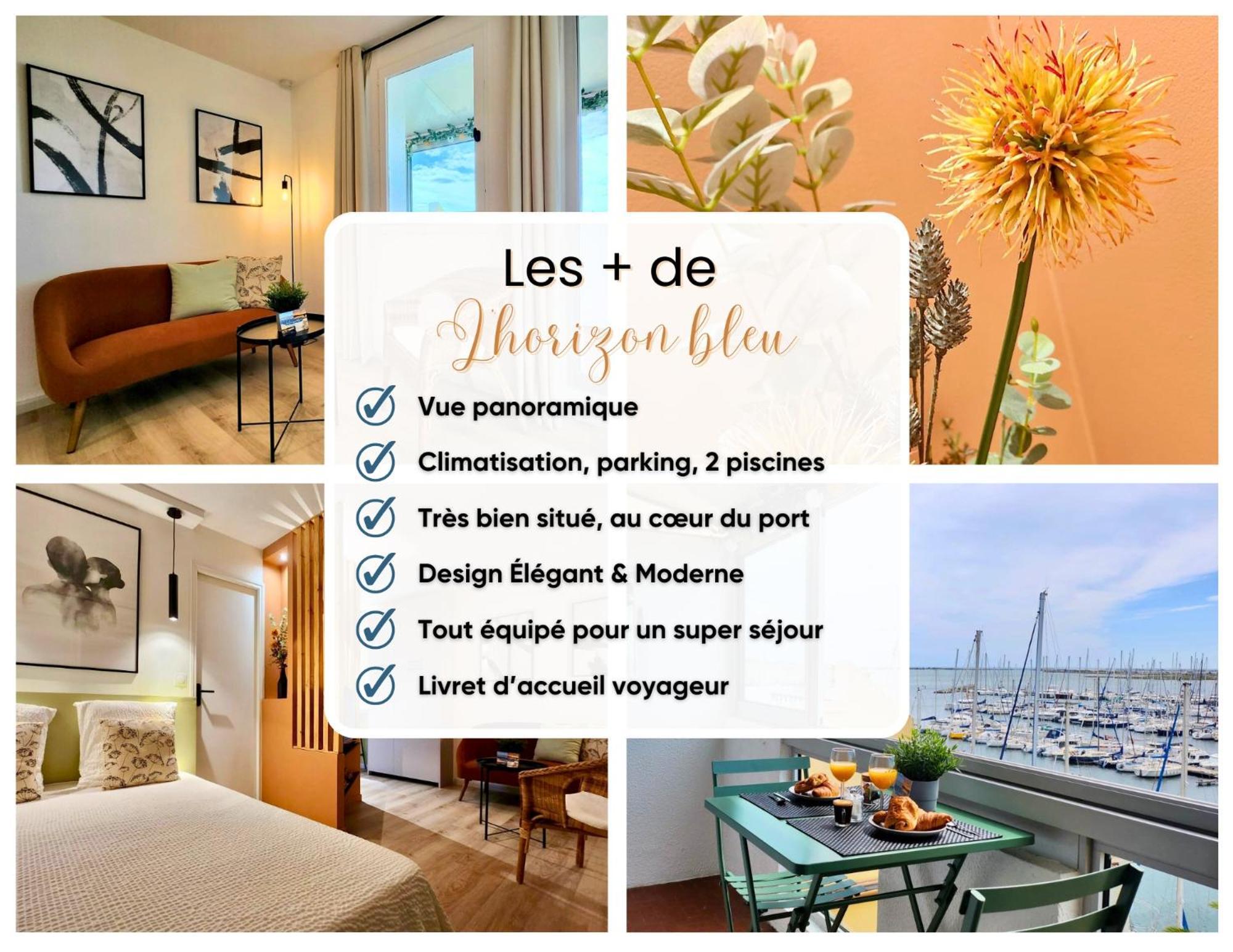 - L'horizon Bleu - Cocon Romantique Avec Vue Panoramique Apartment